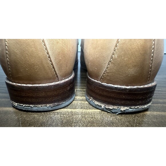 VIONIC Weslyn Tan Oxford Lace Up Leather Preppy Shoes Women's 6 - Picture 8 of 10